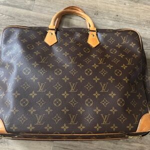 Authentic Louis Vuitton Porte Monogram Briefcase
